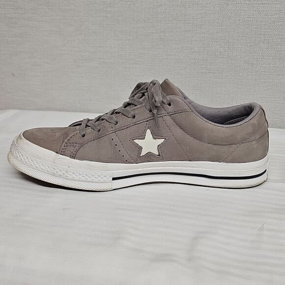 CONVERSE ONE STAR MERCURY GREY SUEDE SNEAKERS BFPM-04-375 - Picture 5 of 10